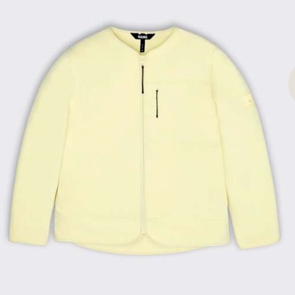 NWTs Rains Fleece Jacket in Straw - Picture 2 of 10